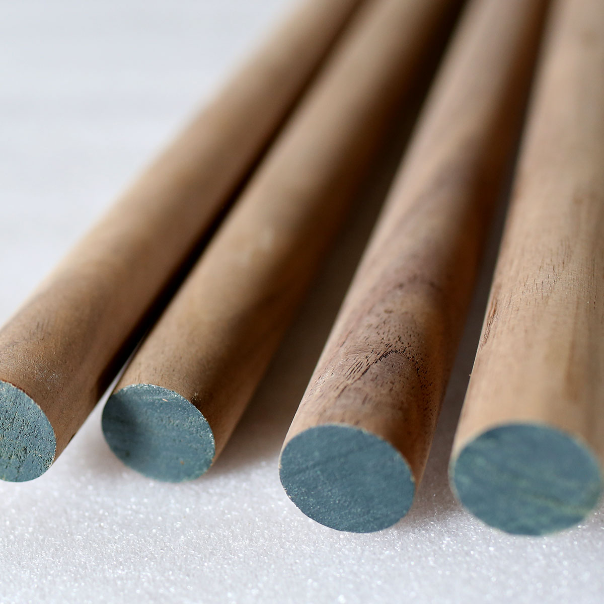 월넛 목봉, 나무봉, 환봉 지름 25mm (지름 2.5cm)